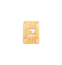 2 Riser Pads Bamboo 2 Riser Pad 1/8" Street