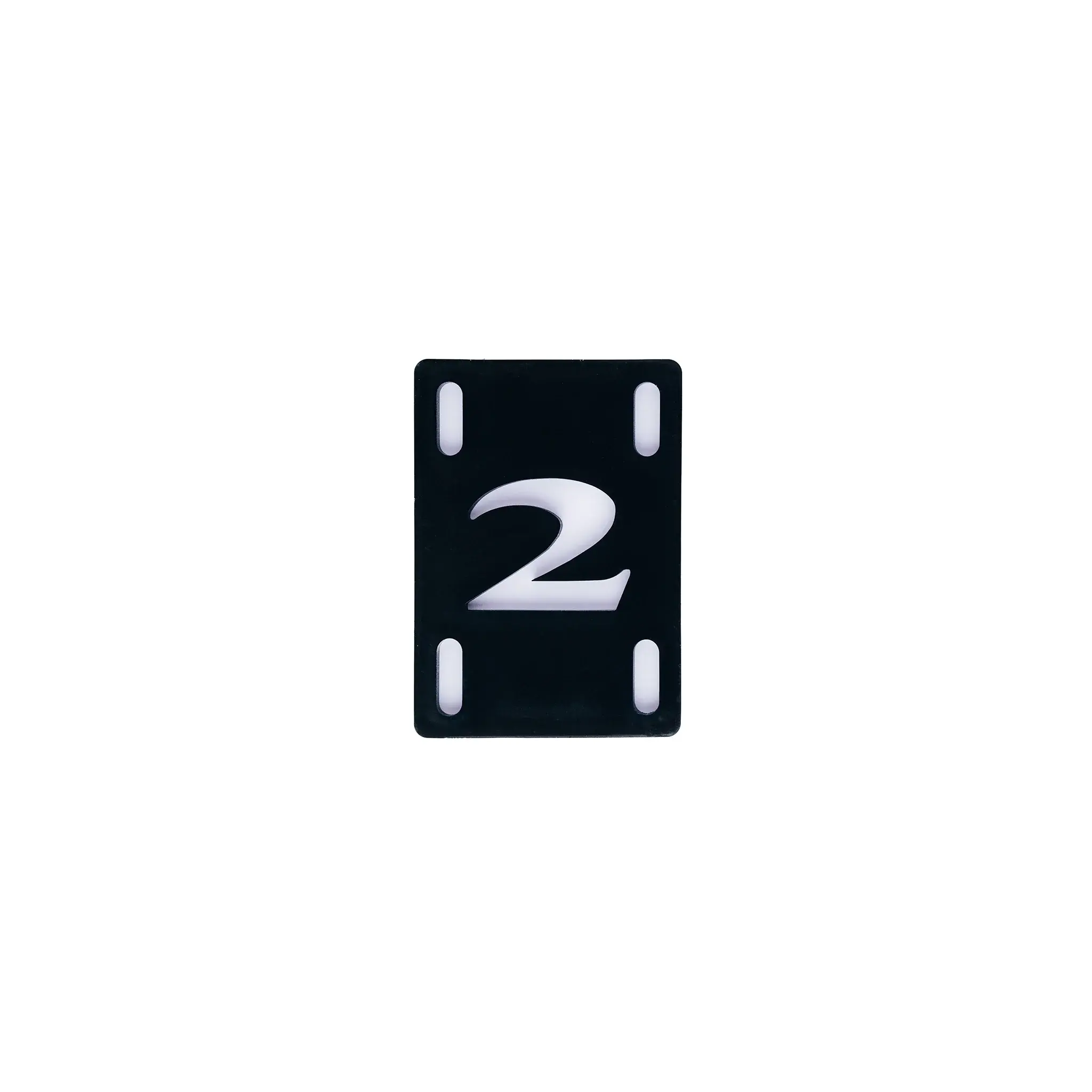 2 Riser Pads 2 Riser Pads Black 1/8" Street