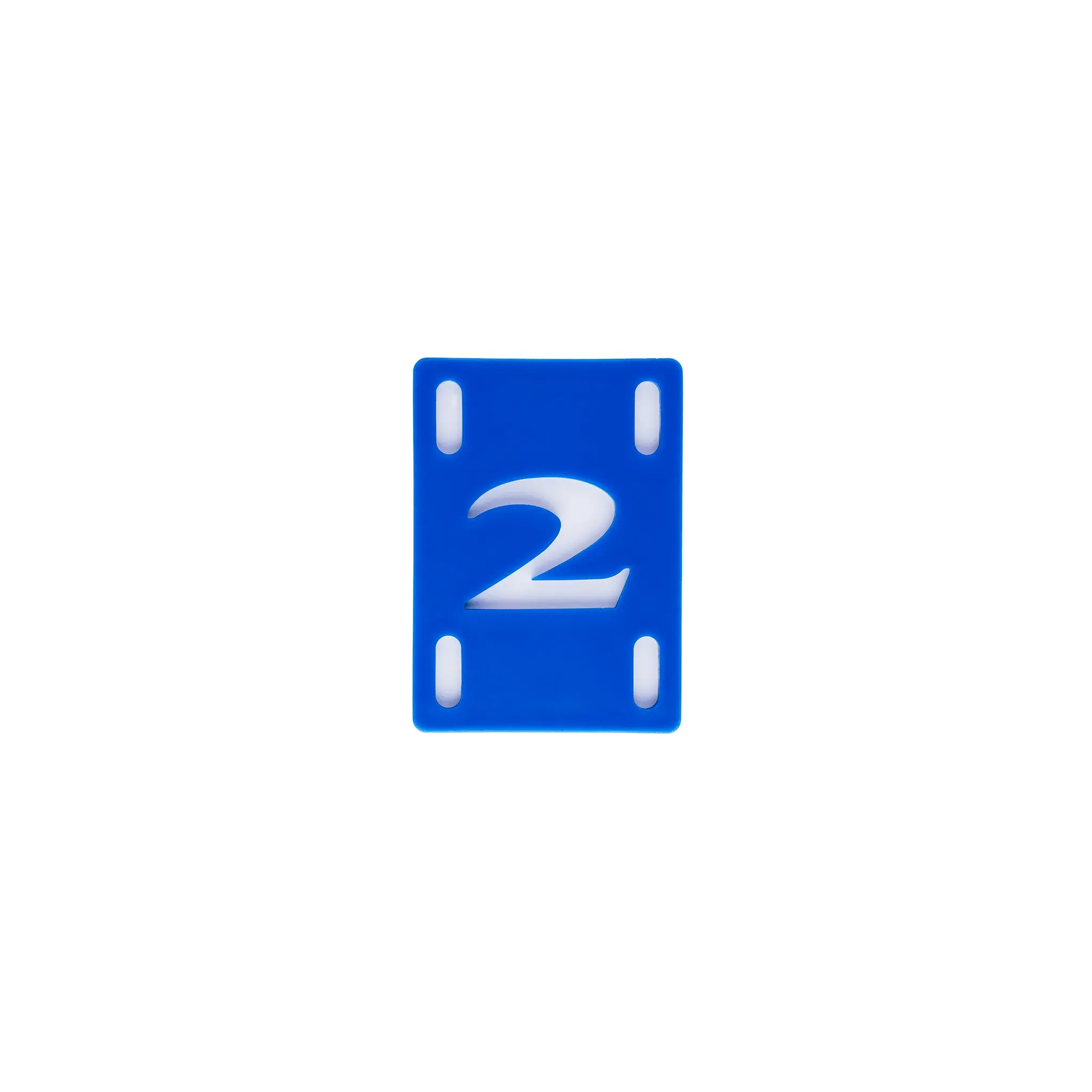 2 Riser Pads 2 Riser Pads Blue 1/4" Vert