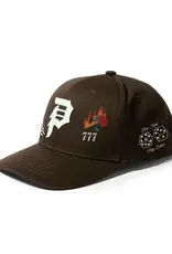 Primitive Blackjack Snapback Brown