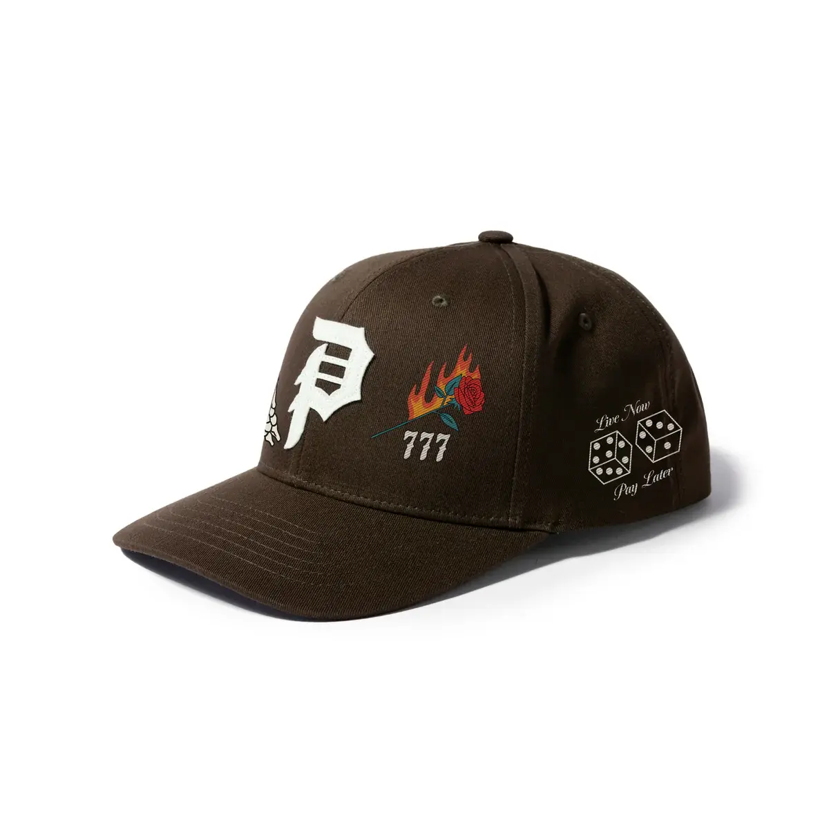 Primitive Blackjack Snapback Brown