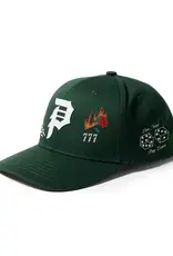 Primitive Blackjack Snapback Forest Green