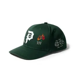 Primitive Blackjack Snapback Forest Green