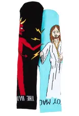 Toy Machine Bury The Hatchet Blk/Blue Sock