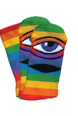 Toy Machine Sect Eye Rainbow Sock
