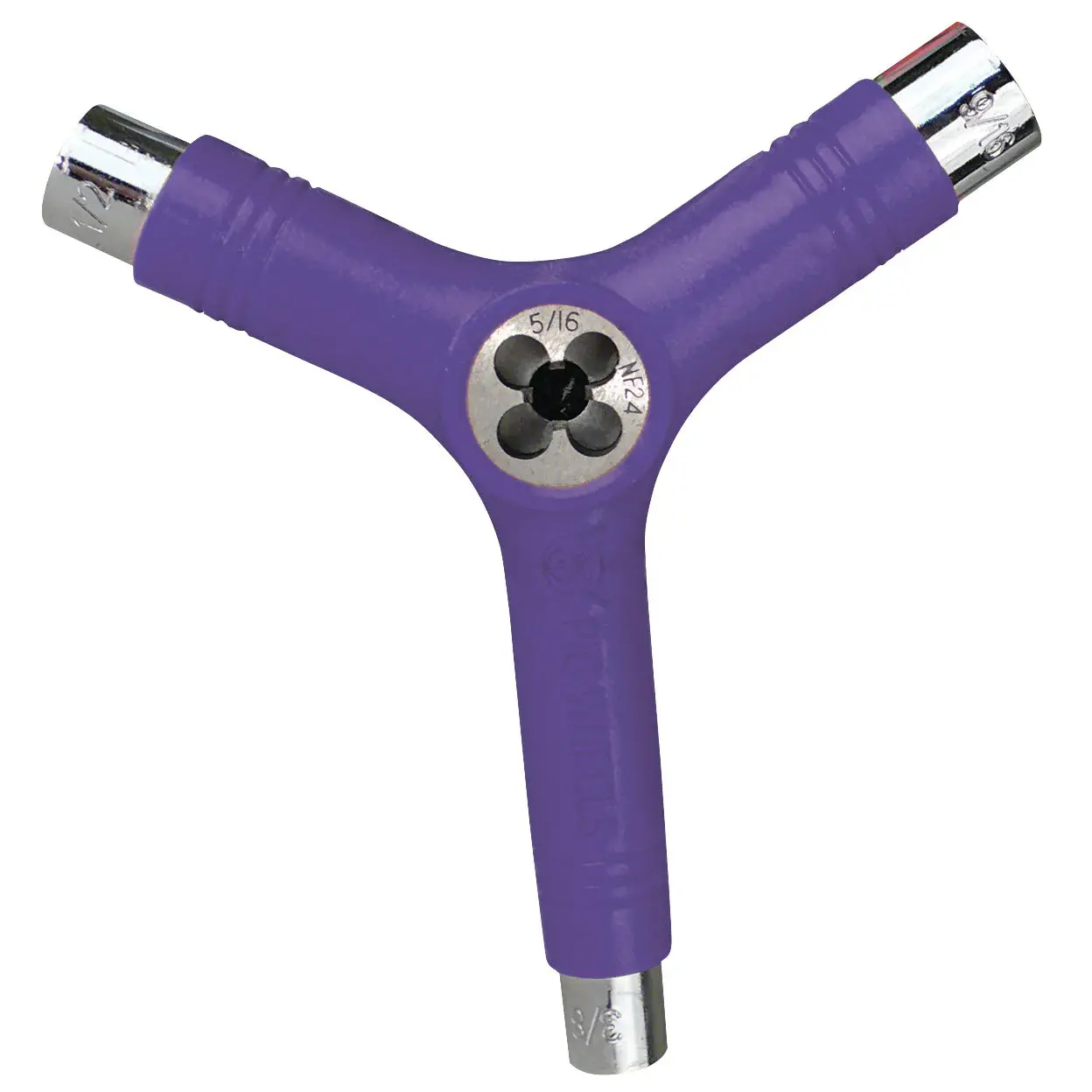 Pig Wheels Pig Tri-Socket Threader Purple Tool