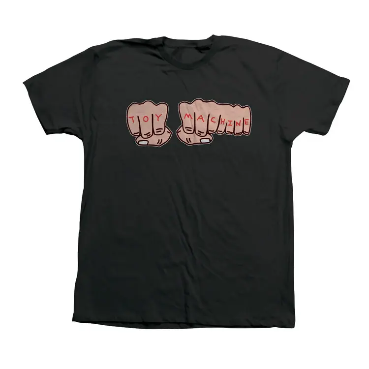 Toy Machine Fists Tee Black