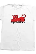 Toy Machine Devil Cat Tee White