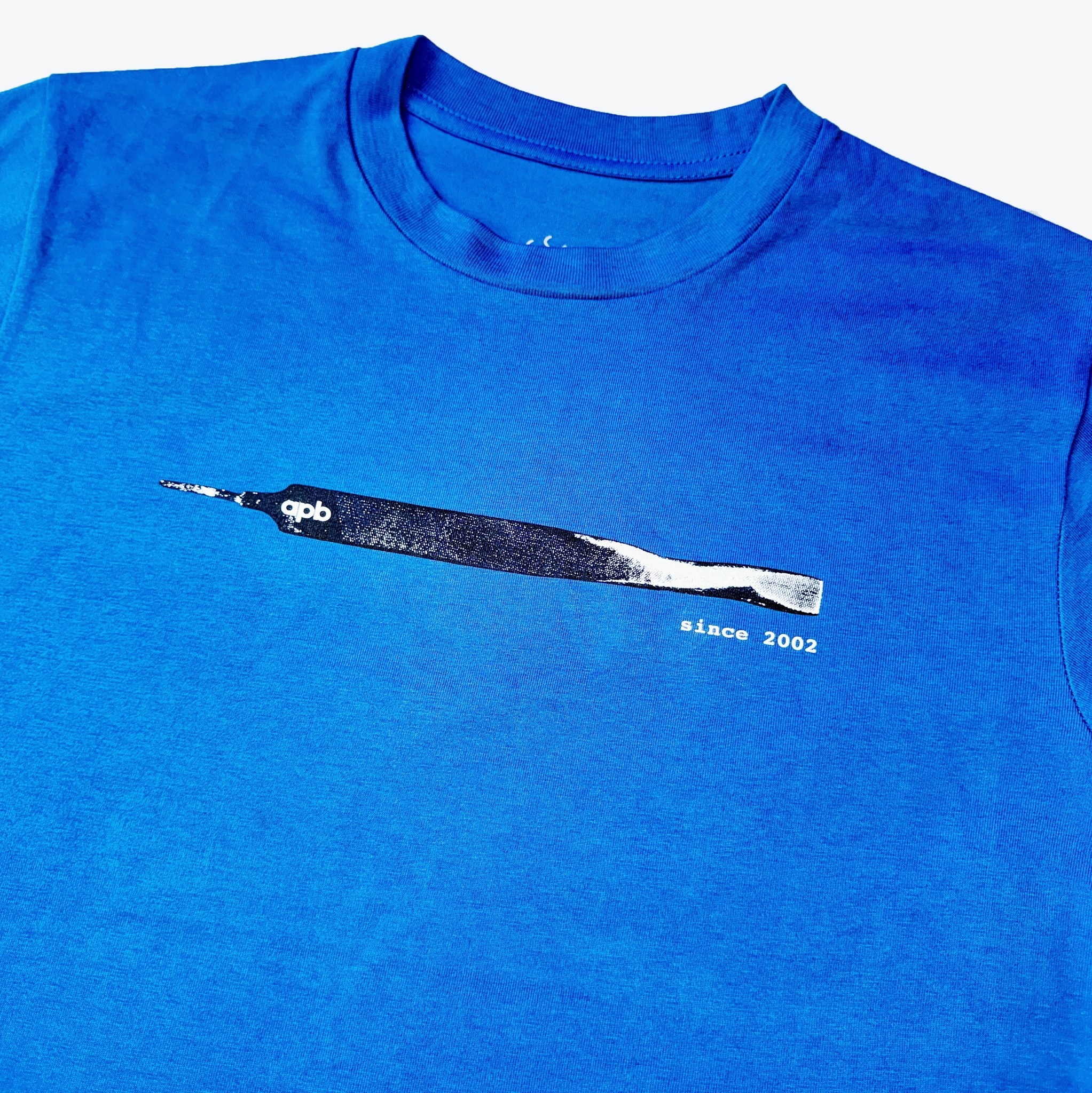 APB Skateshop File Tee Bright Royal