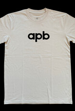 APB Skateshop APB Logo Tee Bone/Black