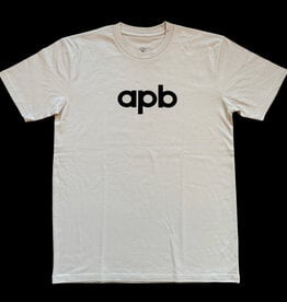 APB Skateshop APB Logo Tee Bone/Black