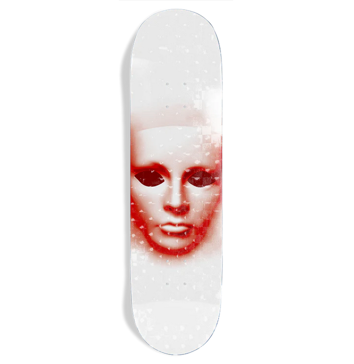 Opera Face White Holographic 7.75"