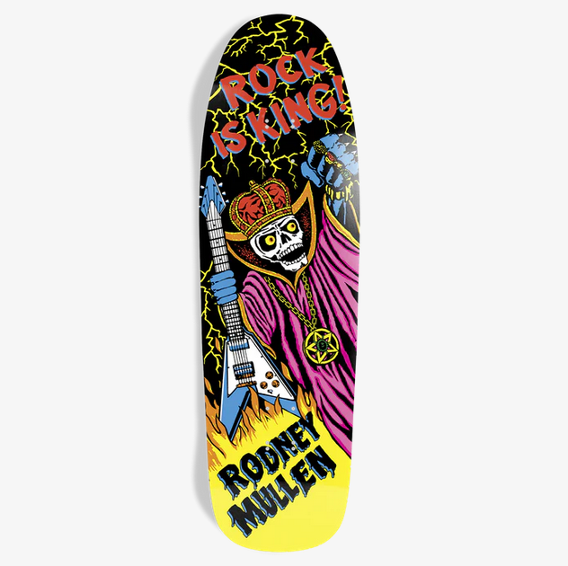 World Industries Rodney Mullen Rock Is King 9.625"