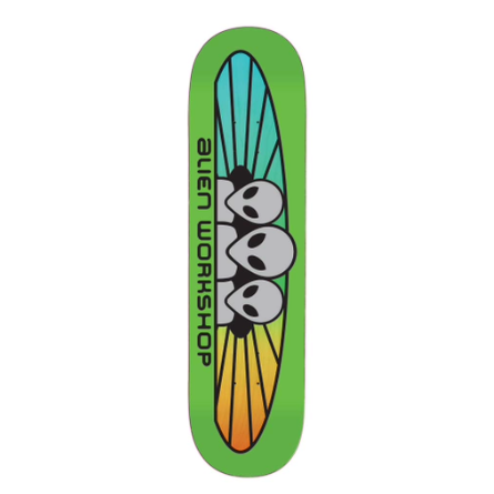 Alien Workshop RGB Spec Green 7.75"