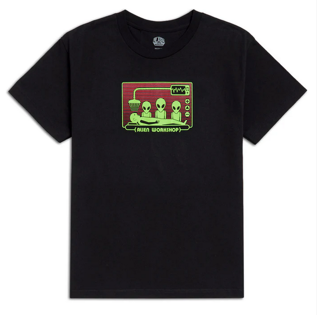 Alien Workshop AbductRay Tee Black