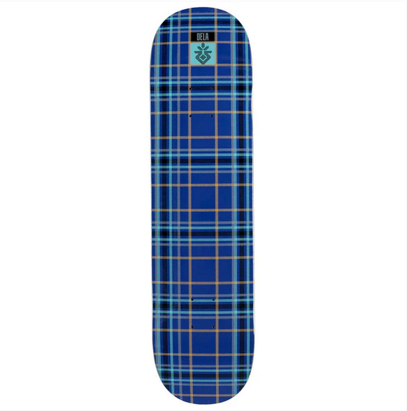 Habitat Skateboards Delatorre Textile Blue 8.0"