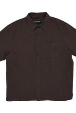 Quasi Skateboards Kalvin SS Button Up Shirt Brown