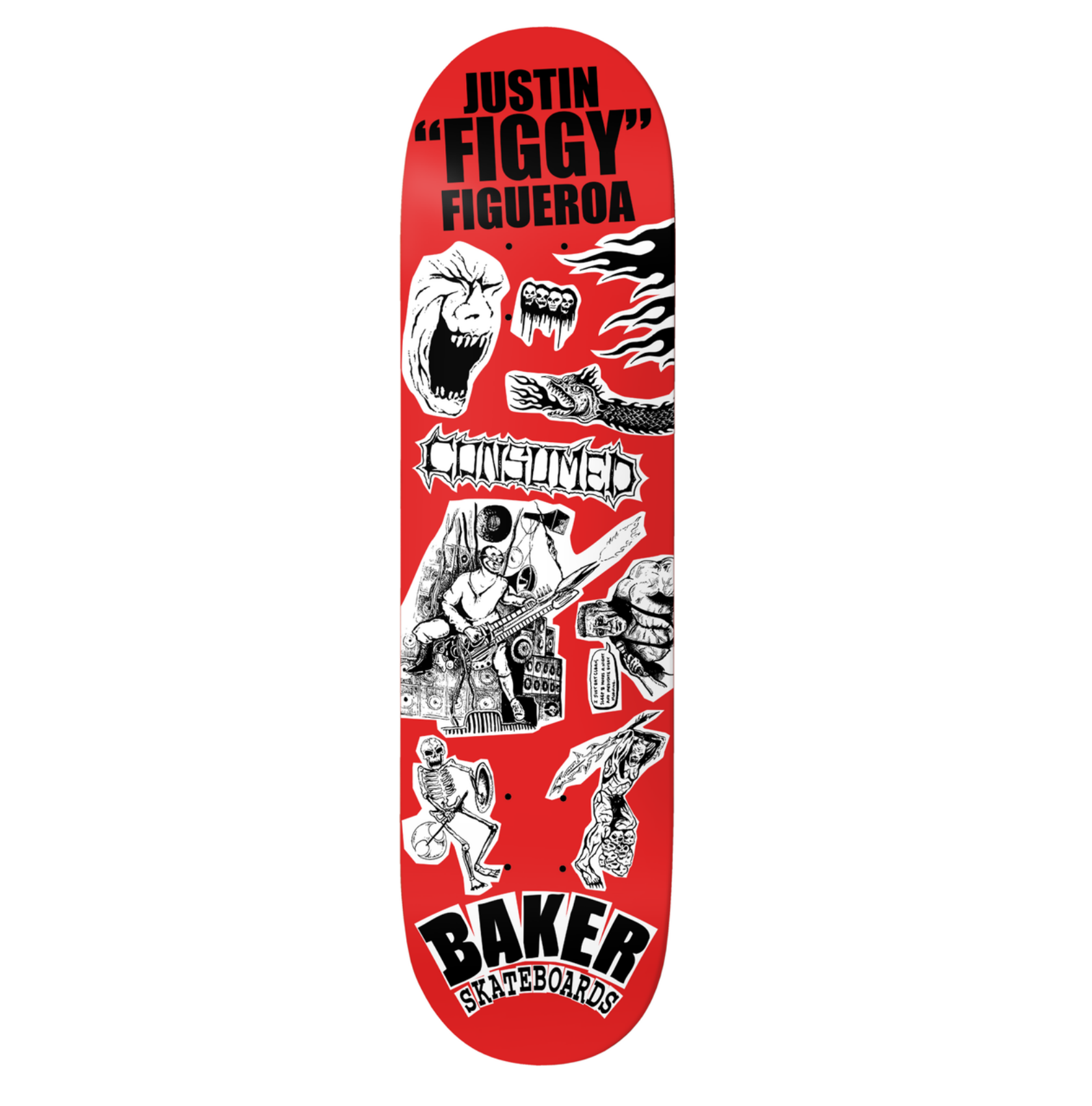 Baker Skateboards Figgy Divine Evil 8.38"