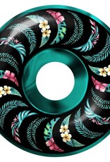 Spitfire Wheels Spitfire F4 99d Floral Classic Black/Teal Swirl 53mm