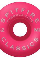 Spitfire Wheels Spitfire F4 99d Floral Classic Pink 52mm