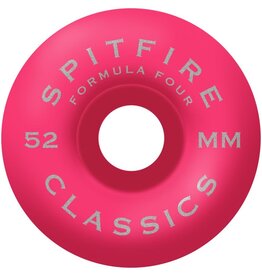 Spitfire Wheels Spitfire F4 99d Floral Classic Pink 52mm