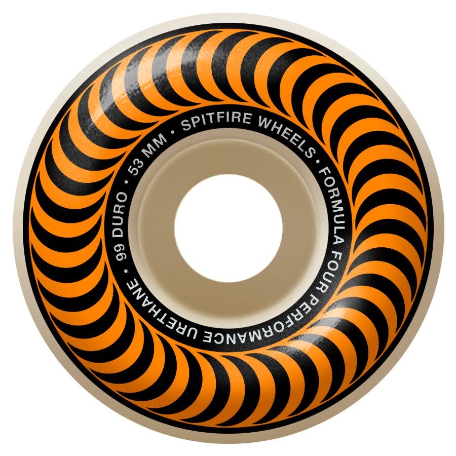 Spitfire Wheels Spitfire F4 99d Classic Swirl Orange 53mm