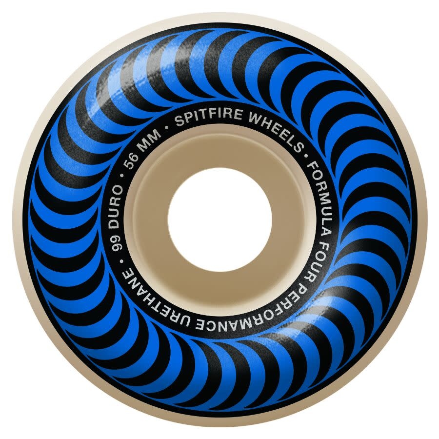 Spitfire Wheels Spitfire F4 99d Classic Swirl Blue 56mm
