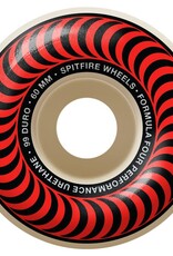 Spitfire Wheels Spitfire F4 99d Classic Swirl Red/Bronze 60mm