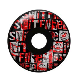 Spitfire Wheels Spitfire F4 99d Team - Ransom Radial Black 53mm
