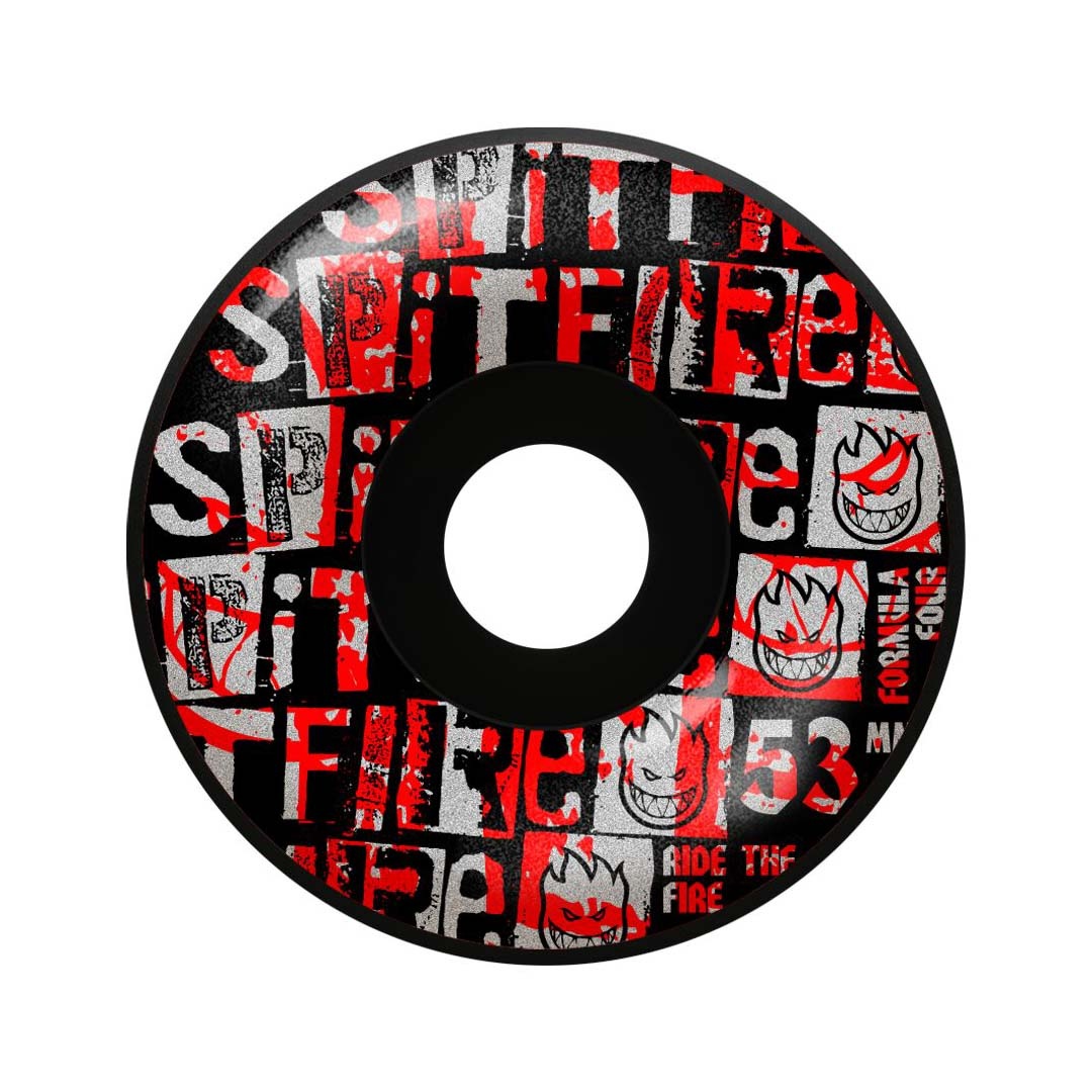 Spitfire Wheels Spitfire F4 99d Team - Ransom Radial Black 53mm
