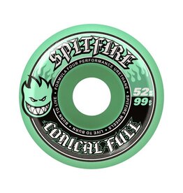Spitfire Wheels Spitfire F4 99d Team Color Pack Conical Full Teal 52mm