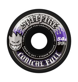 Spitfire Wheels Spitfire F4 99d Team Color Pack Conical Full Black 54mm