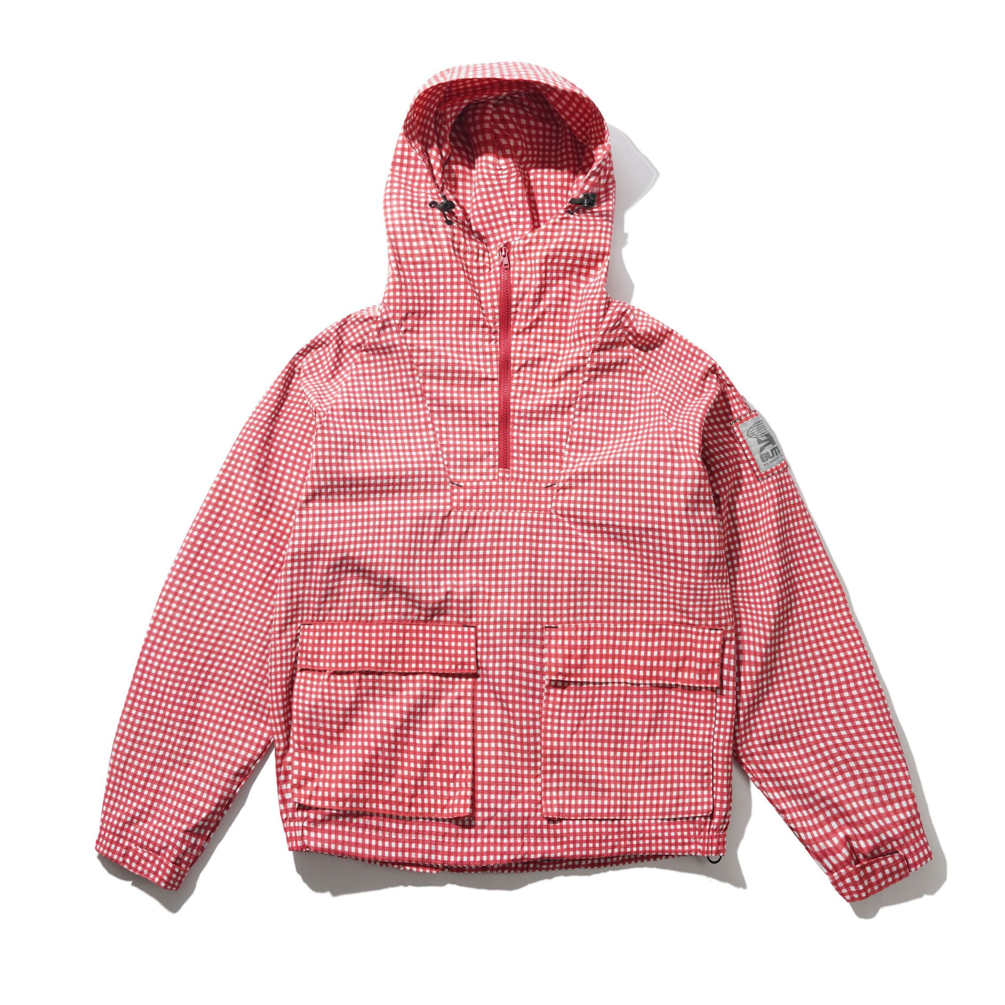 Butter Brand Terrain Anorak Red Gingham