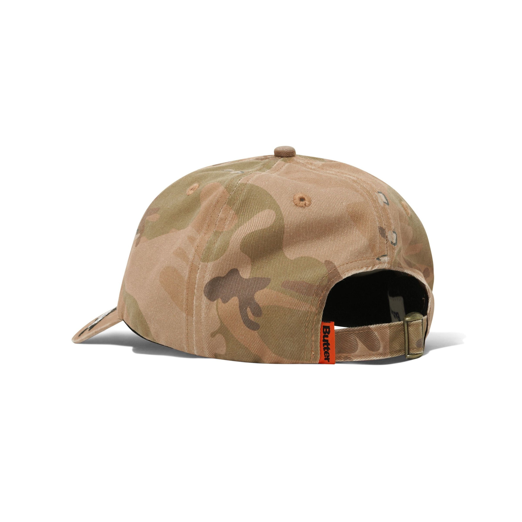Butter Brand Stars 6 Panel Cap Desert Camo