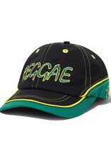 Butter Brand Dub 6 Panel Cap Black/Green