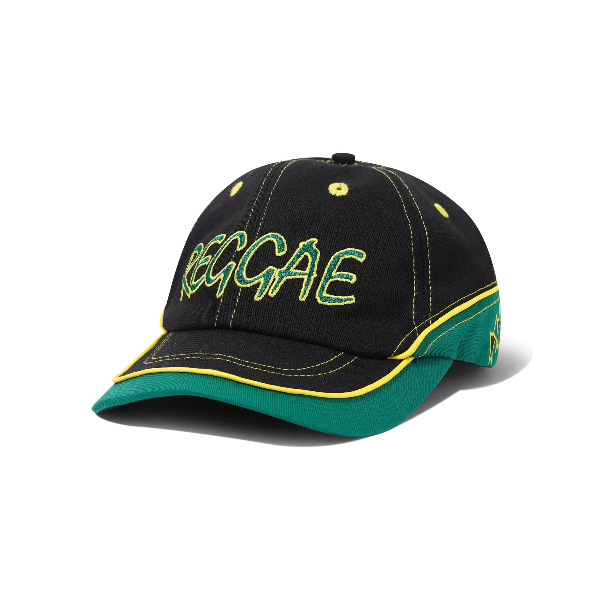 Butter Brand Dub 6 Panel Cap Black/Green