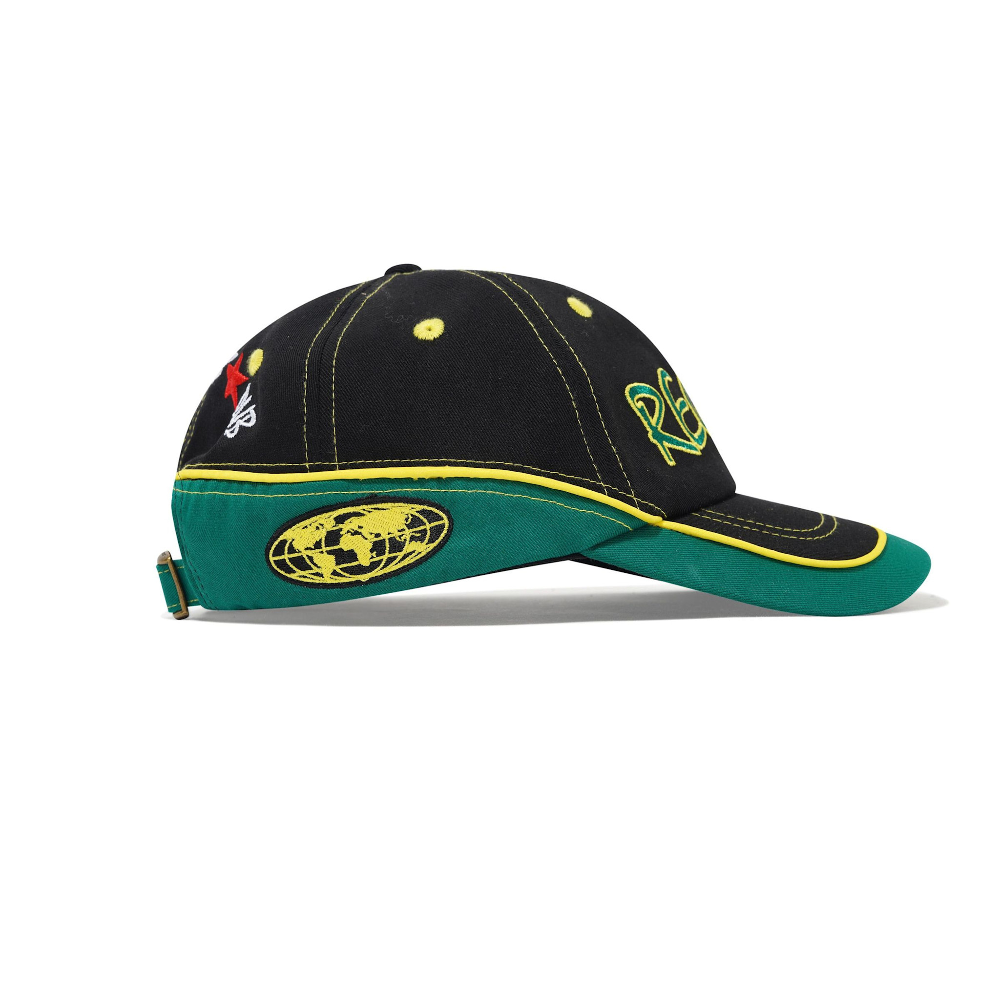 Butter Brand Dub 6 Panel Cap Black/Green