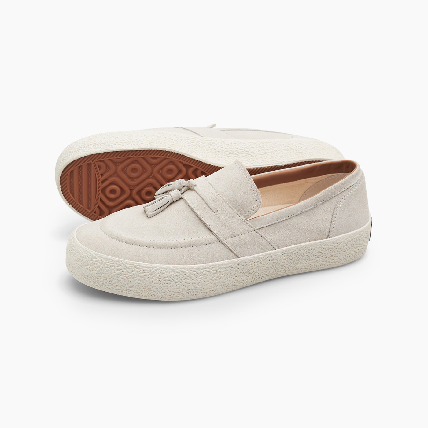Last Resort AB VM005 Loafer Suede White/White