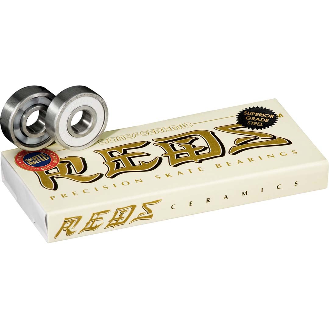 Bones Bones® Ceramic Reds Bearings 8 Pack