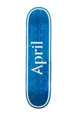 April Skateboards April OG Logo Mini Blue Invert 7.25"