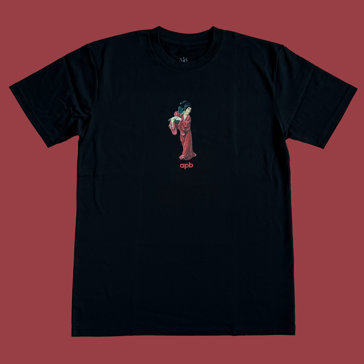 APB Skateshop APB Lotus Tee Black