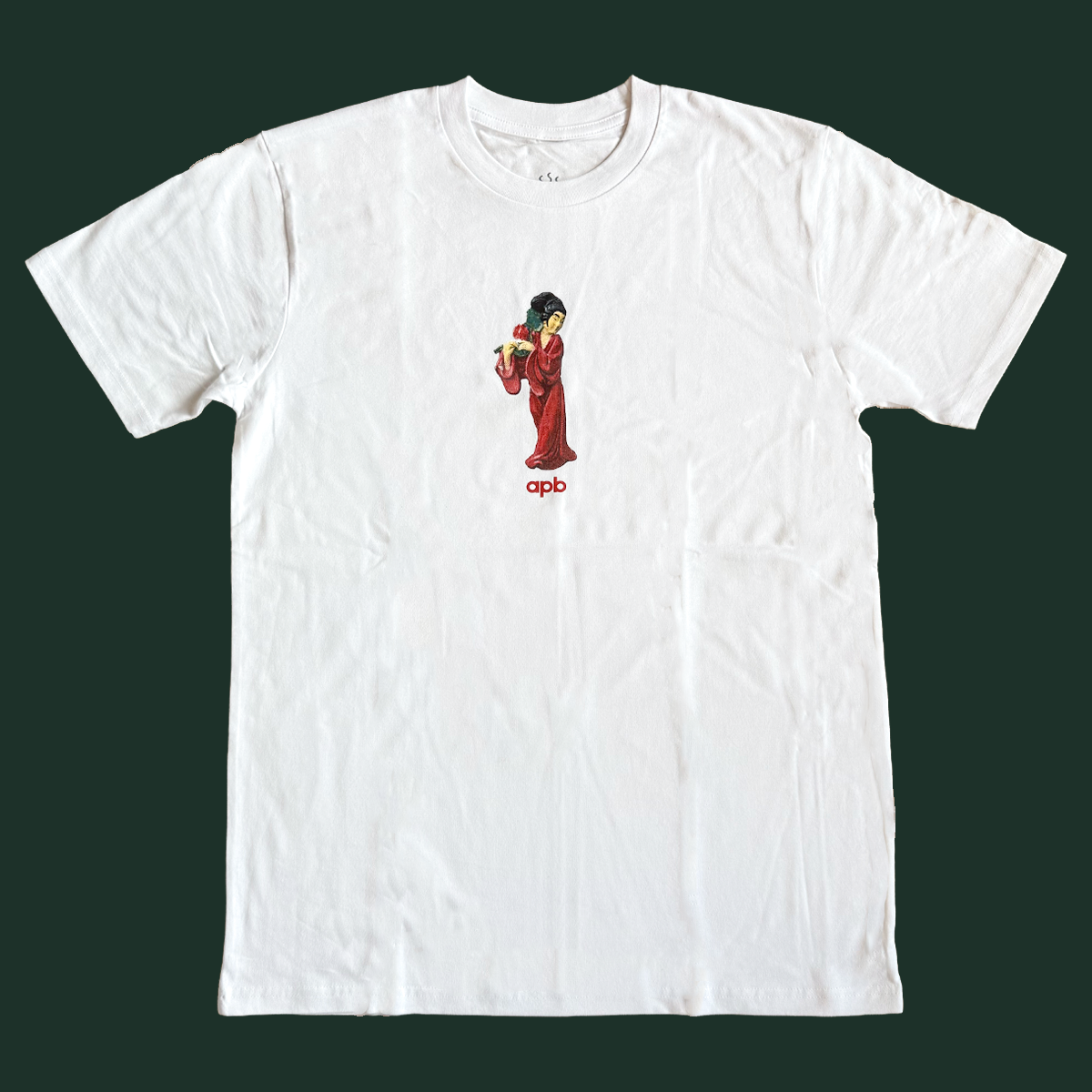 APB Skateshop APB Lotus Tee White