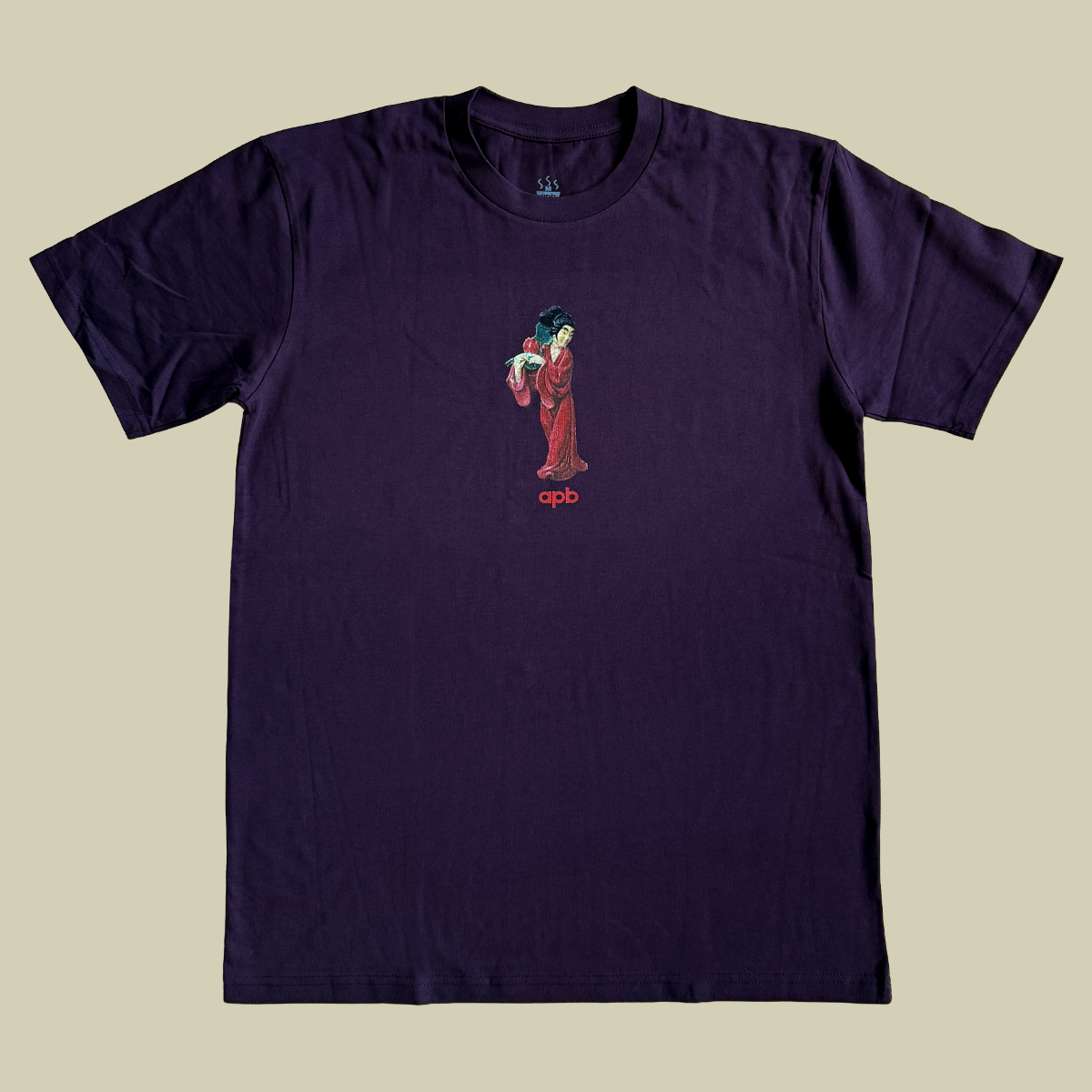 APB Skateshop APB Lotus Tee Plum