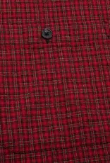 GX1000 Short Sleeve Button Down Red Plaid