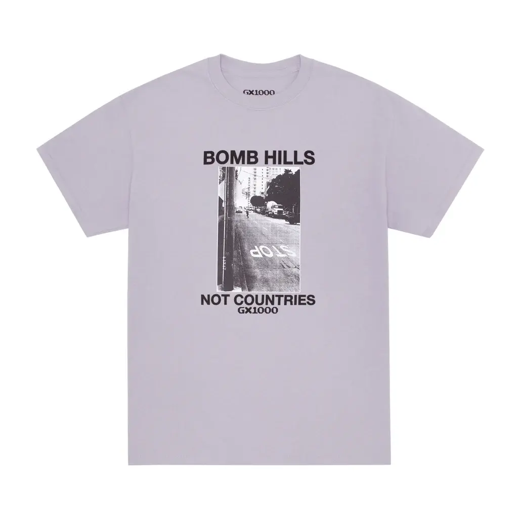GX1000 Bomb Hills Not Countries Tee Lilac Chalk