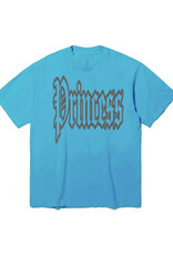 Hardbody Skateboards Princess Silver Tee Neon Blue