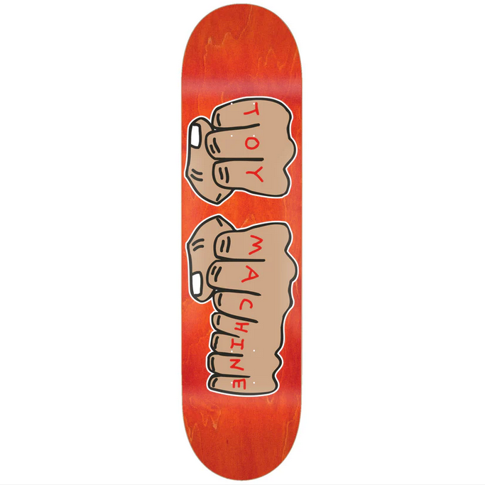 Toy Machine Fists Assorted Veneer 8.0"