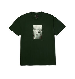 HUF Fight The Traffic Tee Forest Green