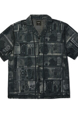 HUF Global Currency Lace Shirt Black