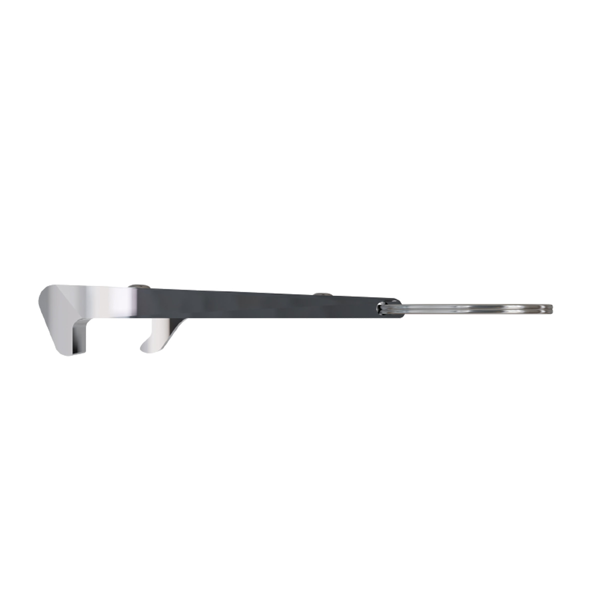 HUF Unstopper Keychain Silver